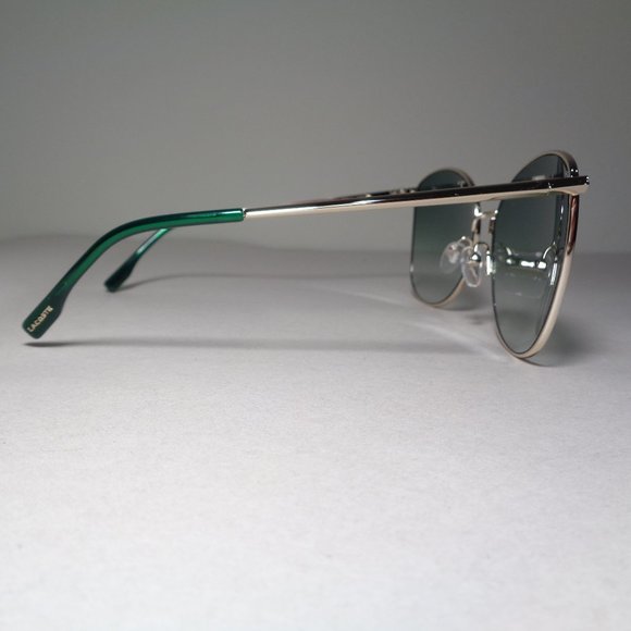 Lacoste L224S Gold Green New Women\'s Sunglasses main image 9